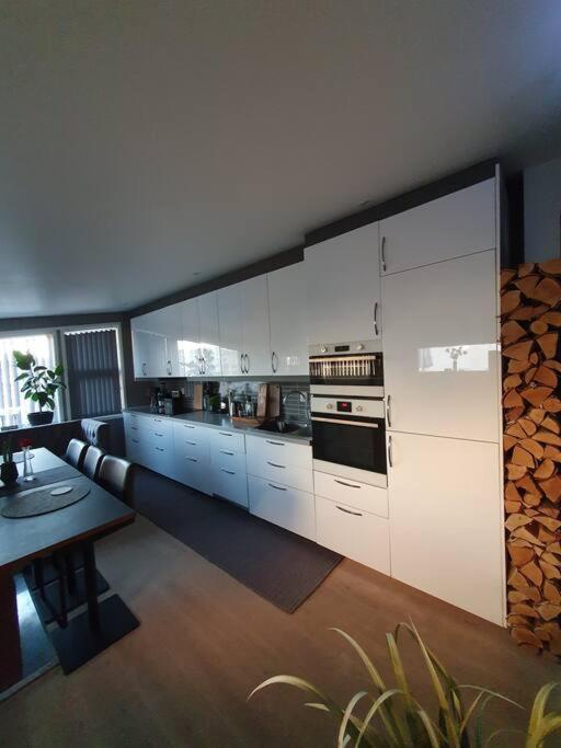 Modern Loftsleilighet Фредрикщат Екстериор снимка