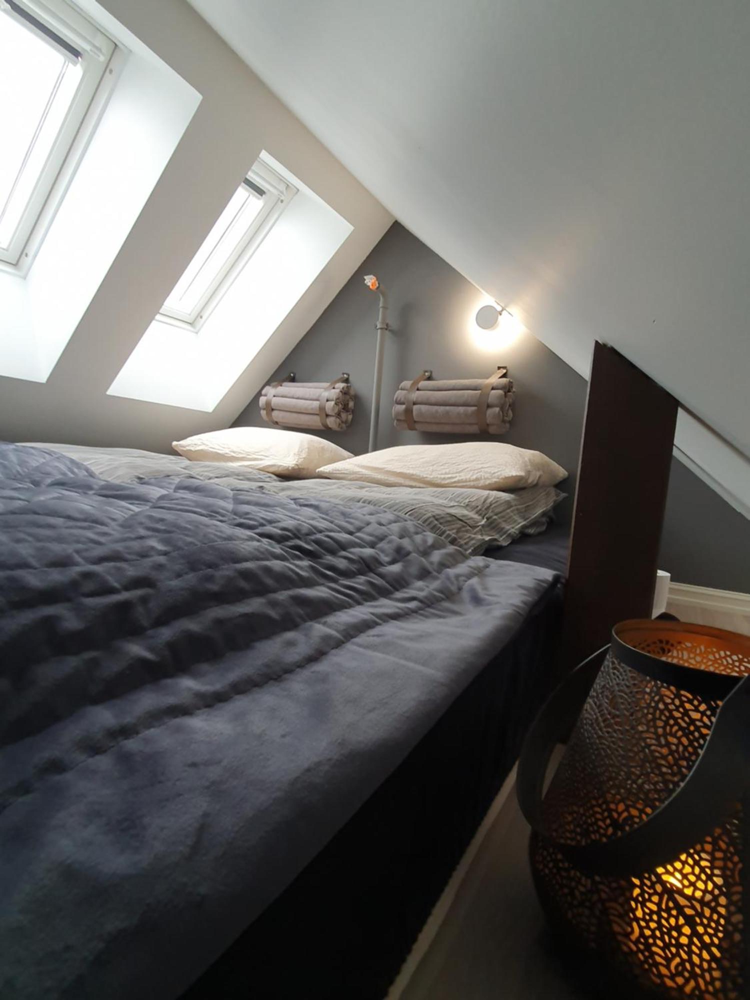 Modern Loftsleilighet Фредрикщат Екстериор снимка